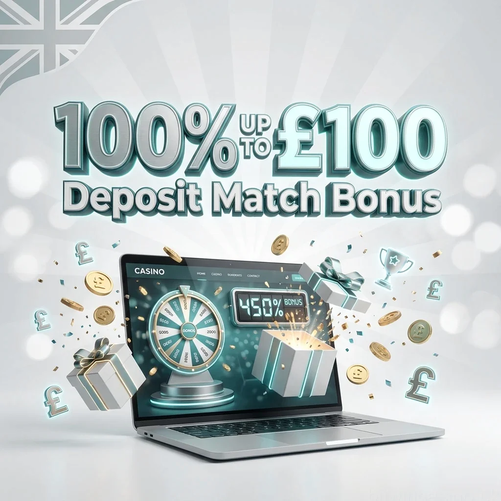 100% UP TO £100Deposit Match Bonus