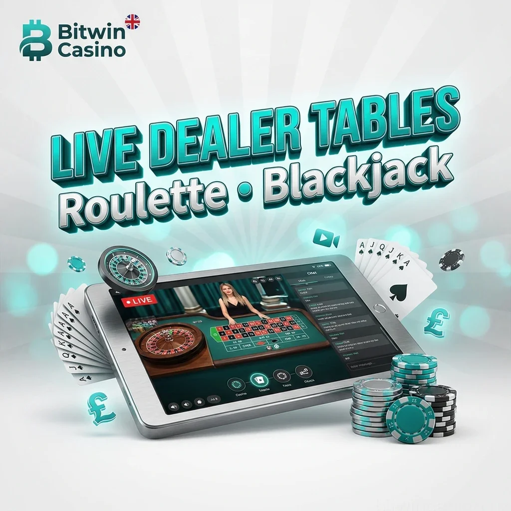 Live Dealer TablesRoulette • Blackjack